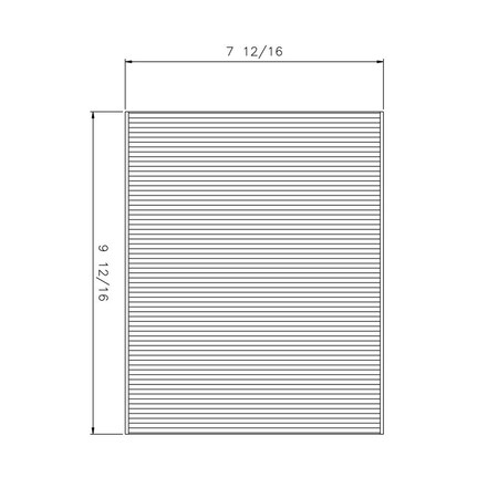 Tyc 800195C Cabin Air Filter 800195C